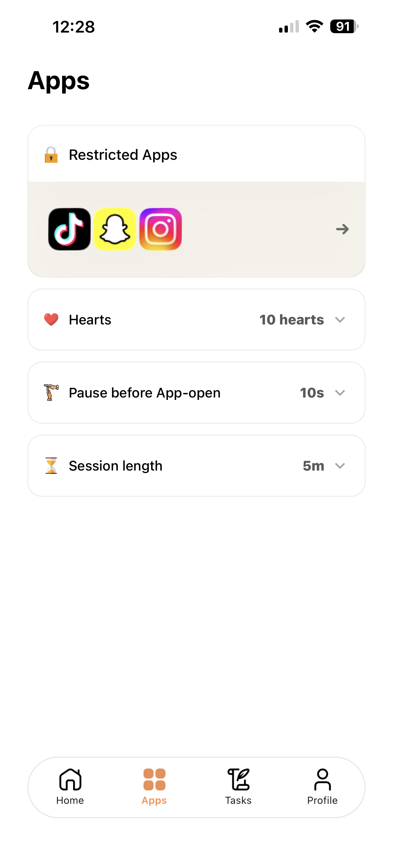 App Blocking