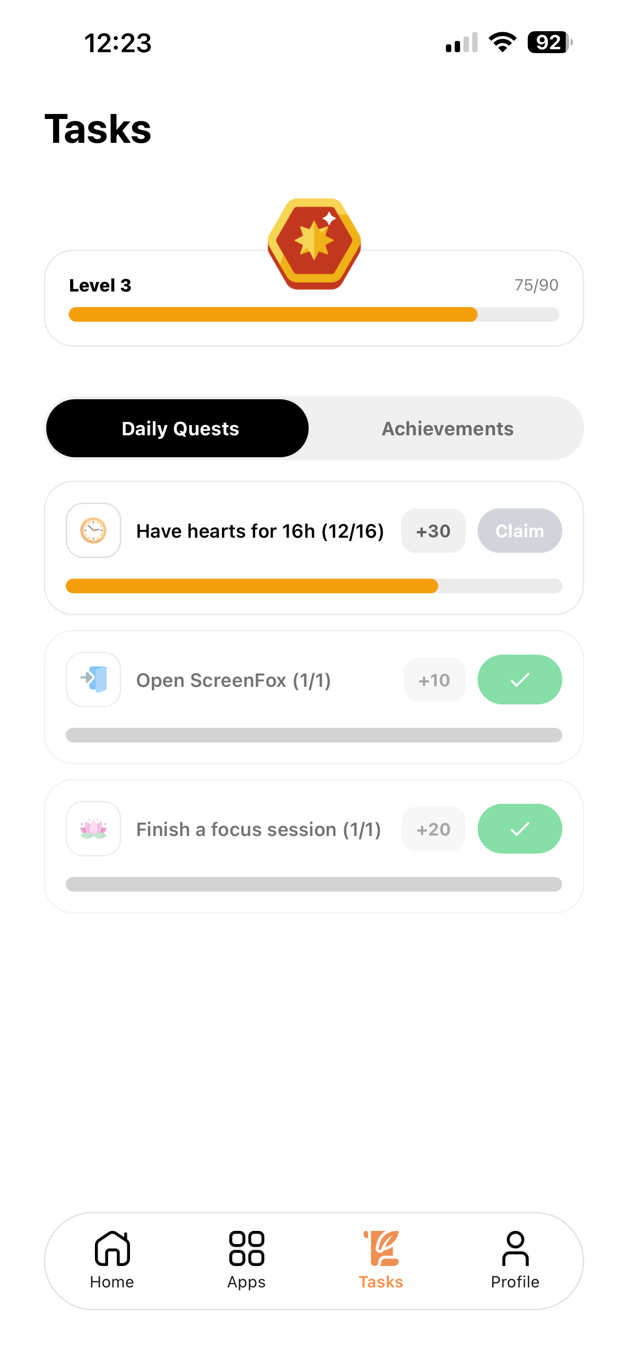 Focus Session
